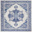 Tapis oriental ivoire / bleu Melyna-991167933