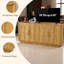 Buffet 66,5 "en bois avec 4 portes arquées, armoire de rangement moderne-726059026