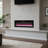 Smart 60" WiFi-Enabled Electric Fireplace Heater, Recessed in-Wall and Wall-Mounted-1871515654