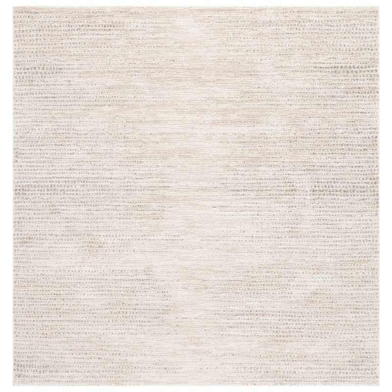 Abisia Performance Abstract Rug, Square 6'7"