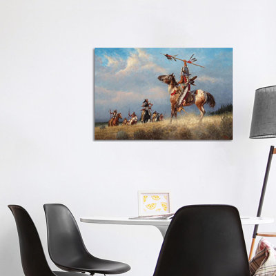 " Gathering The Eagles " by Joe Velazquez Painting Print