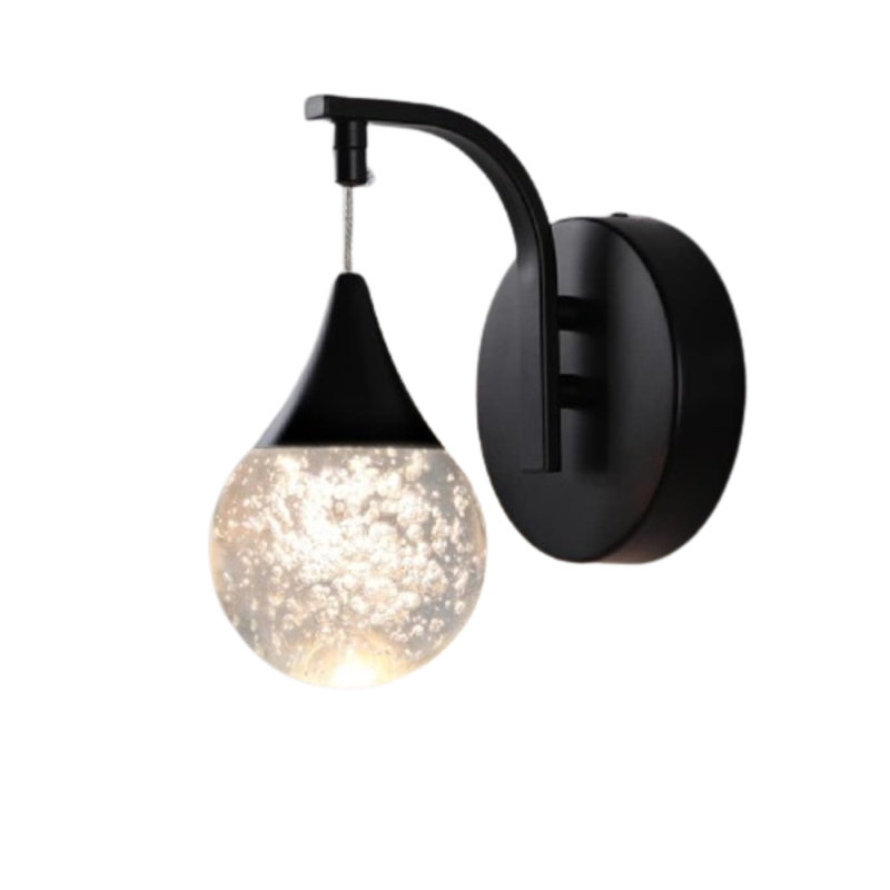 Dimmable Crystal Bubble Wall Light