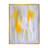 Yellow And Gray Merging Abstract XI Merging Abstract XI - Painting on Canvas-377598551-377598546