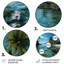 Choo - Paysages ronds, art en métal-705090300