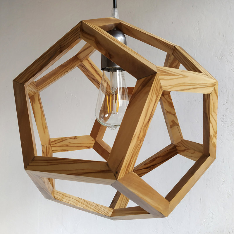 Chiang 1 - Light Oil Geometric Pendant