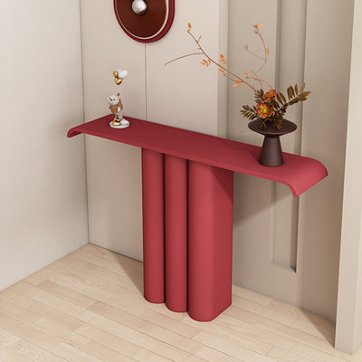 Minimalist modern console table