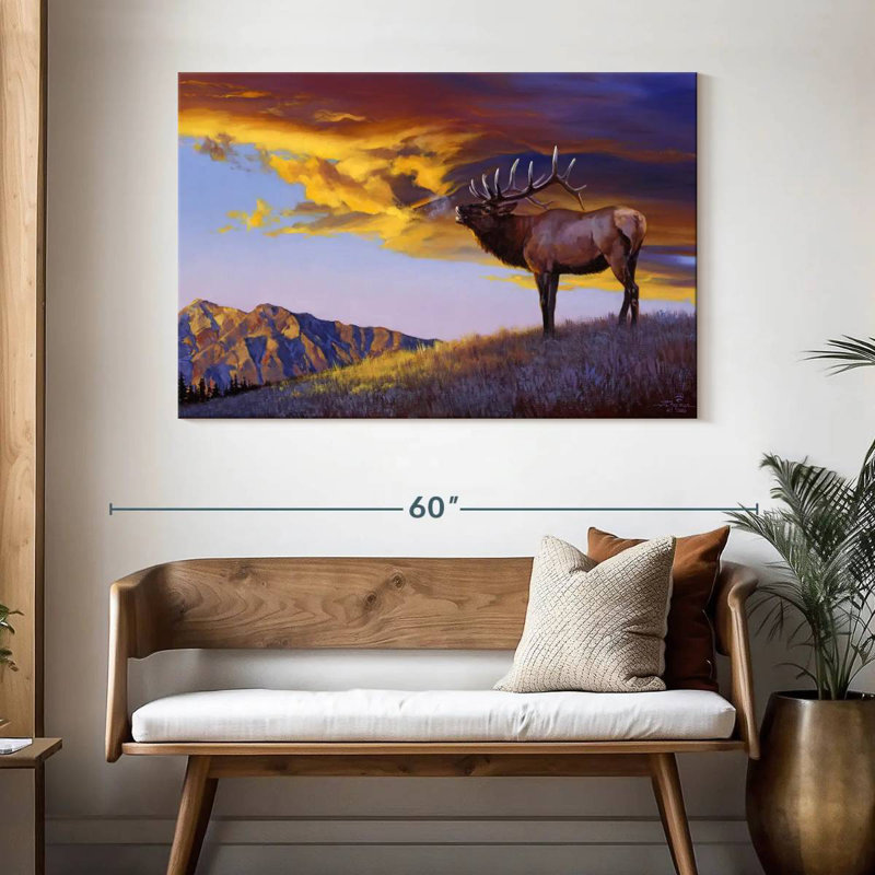 Brampt Reveille, 32" H x 48" W