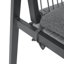 Ensemble de 2 chaises de salle à manger d'extérieur, aluminium + corde, siège de fauteuil d'extérieur pour patio, balcon près de la piscine, coussin inclus