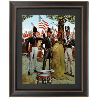 The American Soldier, 1819 By Hugh Charles Mcbarron