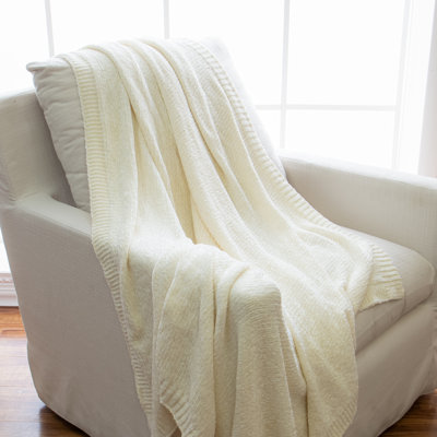 Caspian Knitted Blanket