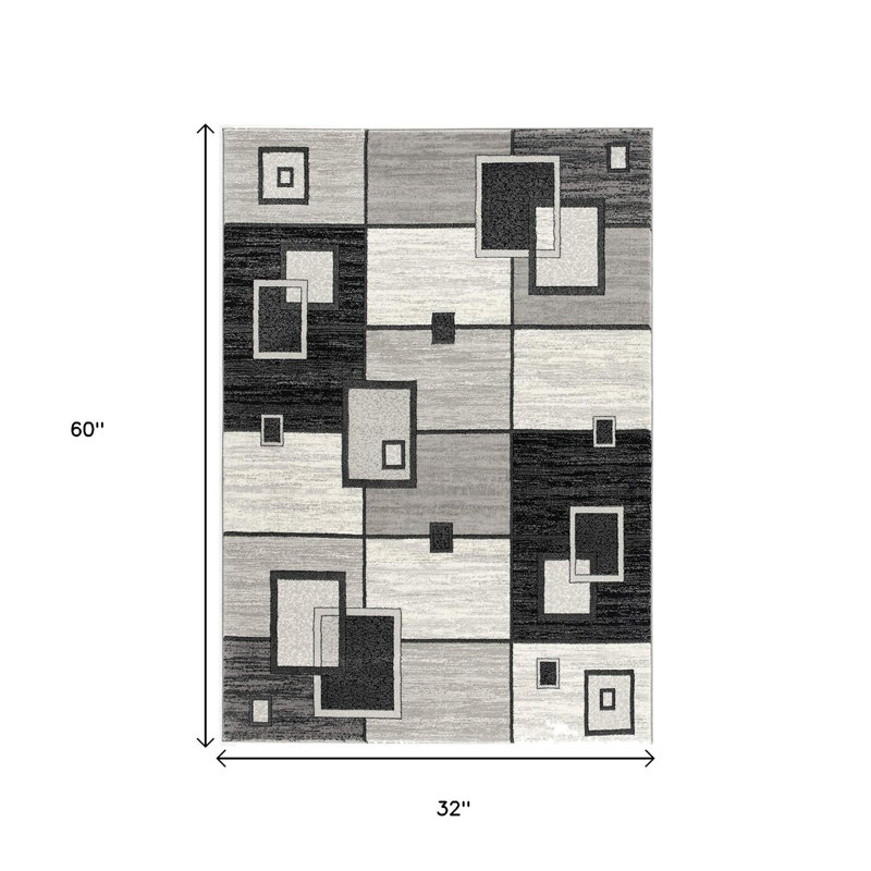 Dillup-Jones Indoor Rug, Rectangle 3' x 5'
