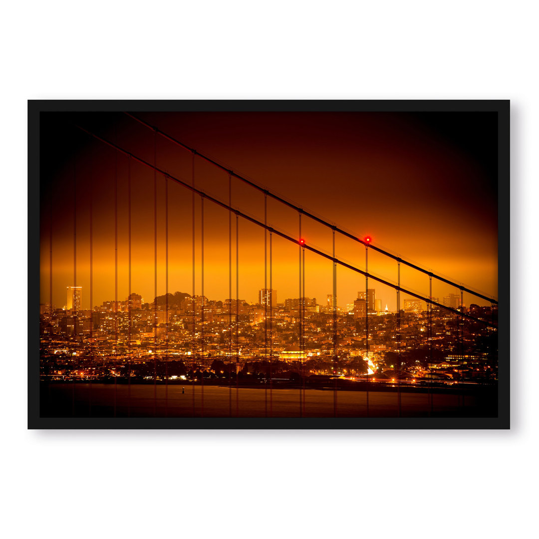 Gerahmtes Foto "Skyline von San Francisco"