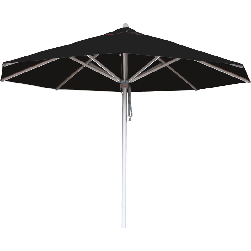 Parasol de marché 10 pi Ezell, Noir, noir, noir, noir