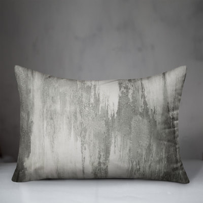 Abstract Outdoor Reversible Throw Pillow