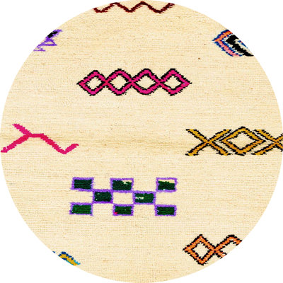 Tapis abstrait moderne 2943
