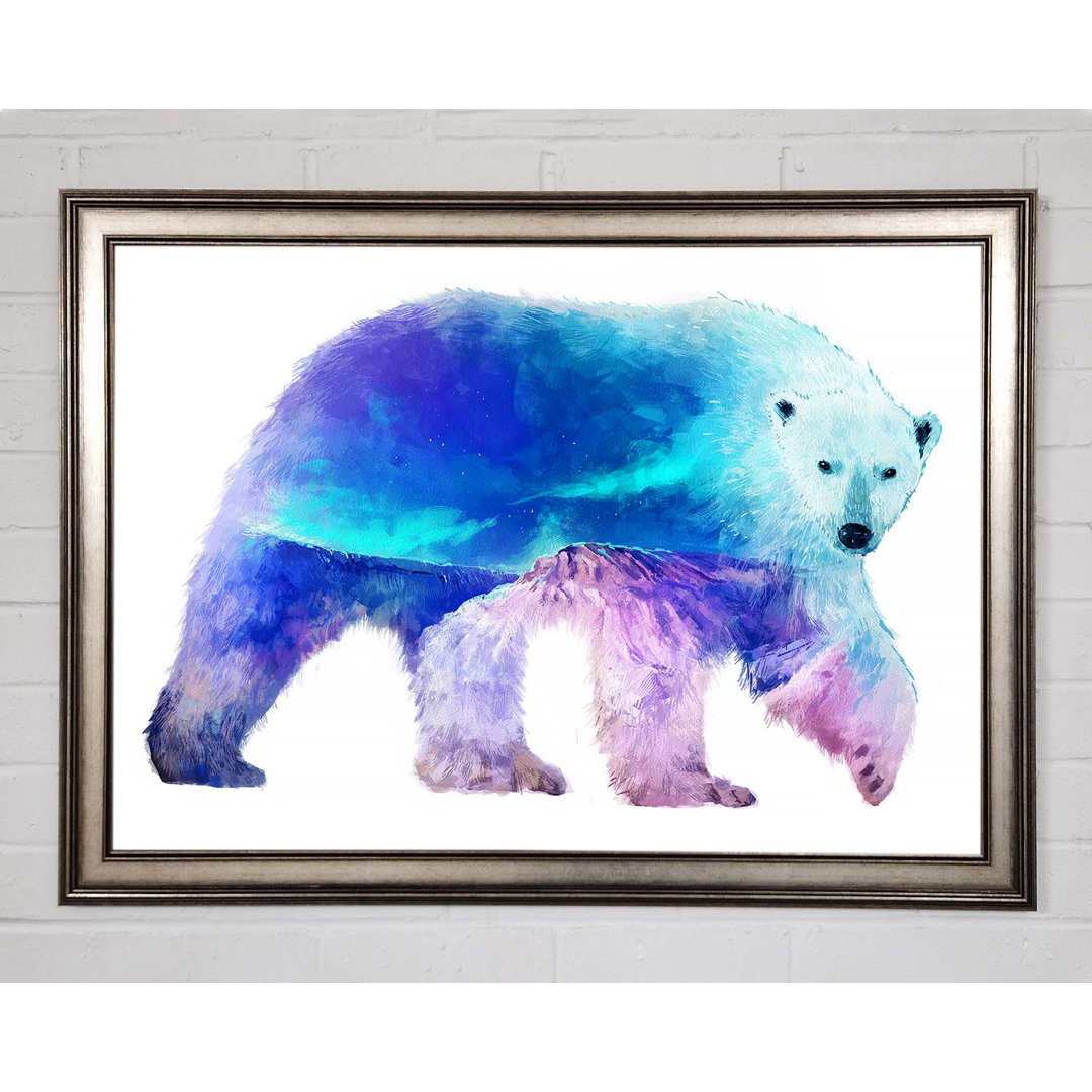 Gerahmtes Bild Polar Bear Glory