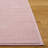 Chamberland Machine Made Power Loom Polypropylene Area Rug in Pink-1975667391