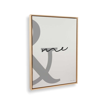 You and Me B by Susan Ball Art Print