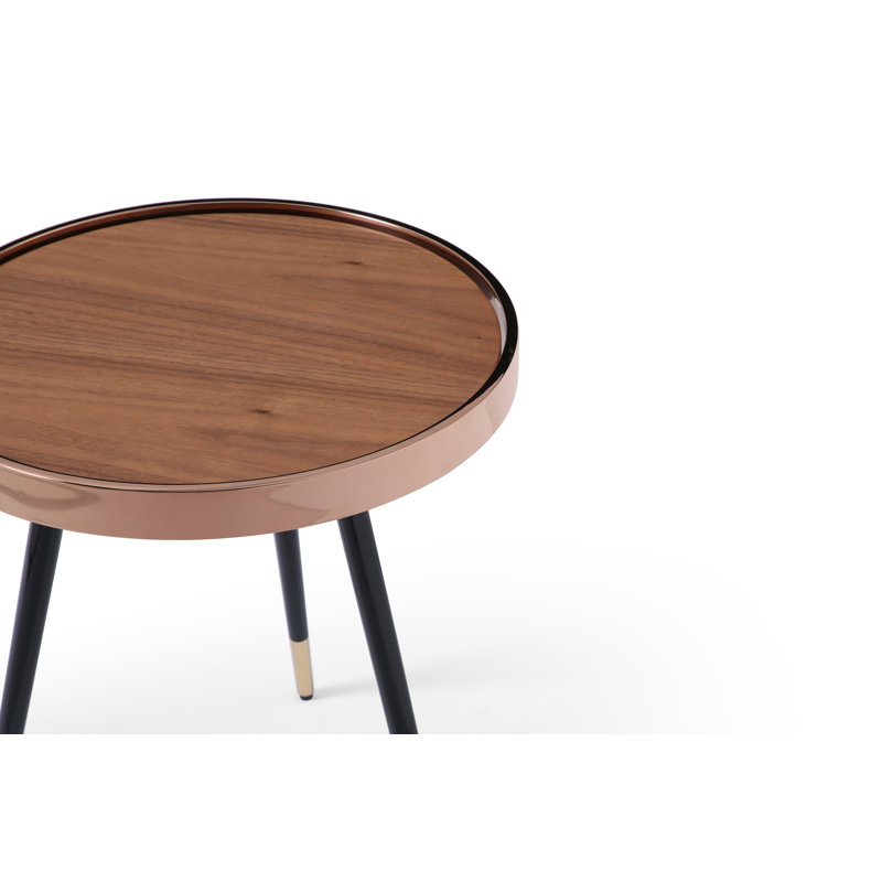 Table de bout à 3 pieds, 24" H x 18" W x 18" D