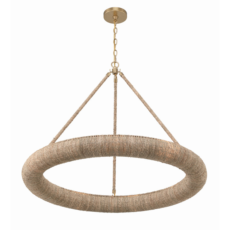 8-Light Chandelier, H 102,5 po x l 32 po x P 32 po