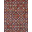 Herati Hand Knotted Wool Floral Area Rug in Navy