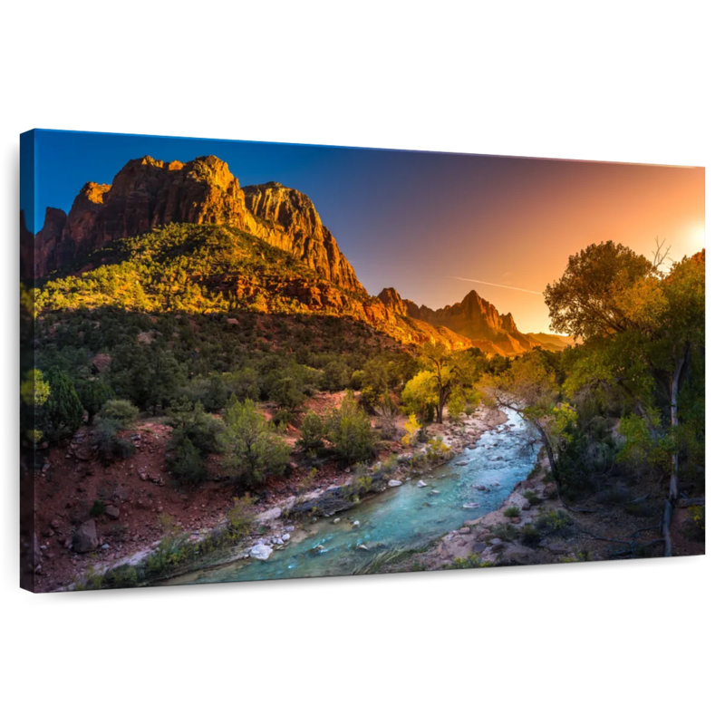 Rivière Alvord Zion National Park, H 32 po x l 48 po