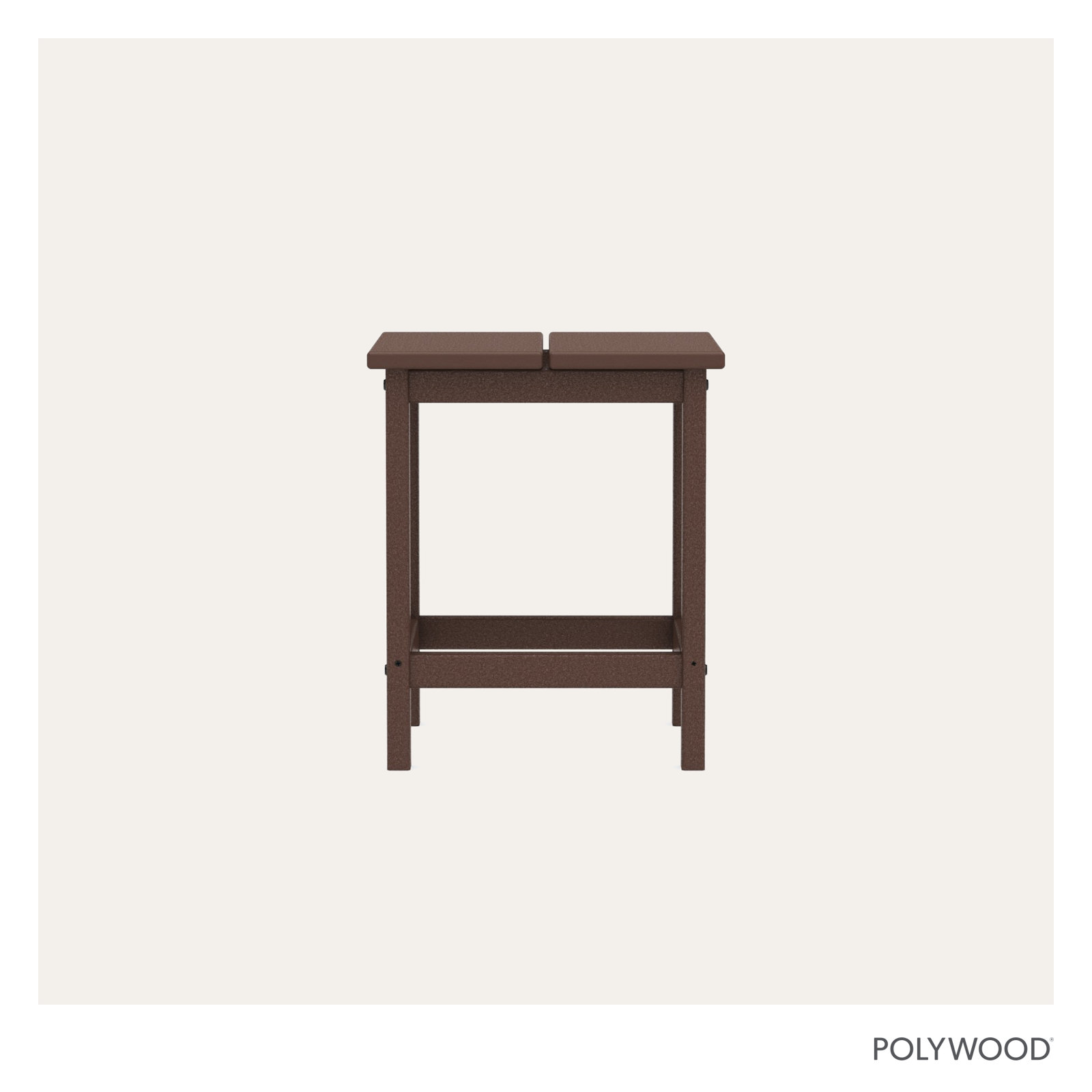 Studio 18 Square Side Table, Mahogany