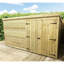 Scullion 12 ft. W x 8 ft. D Solid Wood Garden Shed-1275819264