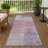 Machine Washable Indoor/Outdoor Molewski ACN2341 Abstract Rug-724415075