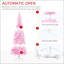 Arbre de Noël artificiel enneigé avec forme de crayon