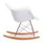 Chaise berçante en fibre de verre