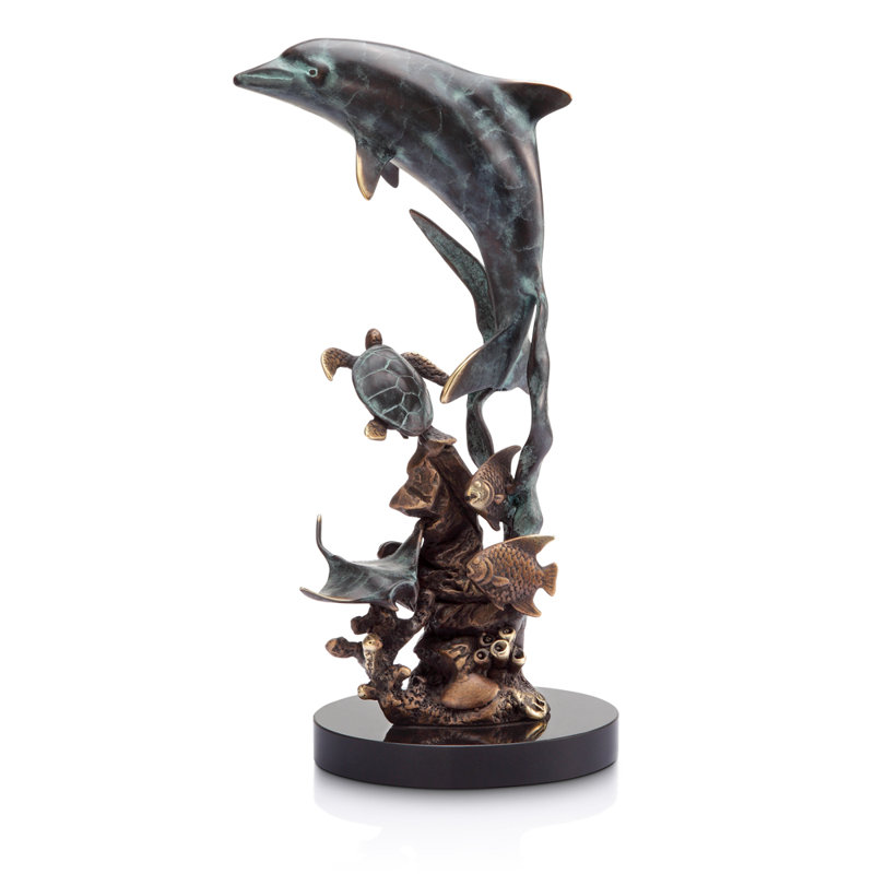 Figurine dauphin et amis