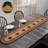 Potomac Jute Table Runner Stencil Stars