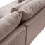 Canapé modulaire en coin 5 pièces en forme de V avec coussin double épaisseur-130063817