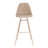 Nazzaro Upholstered Counter Stool with Metal Frame-1627868230-1627868224