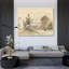 «The Road from Versailles to Louveciennes» par Camille Pissarro - Art mural sur toile tendue avec châssis