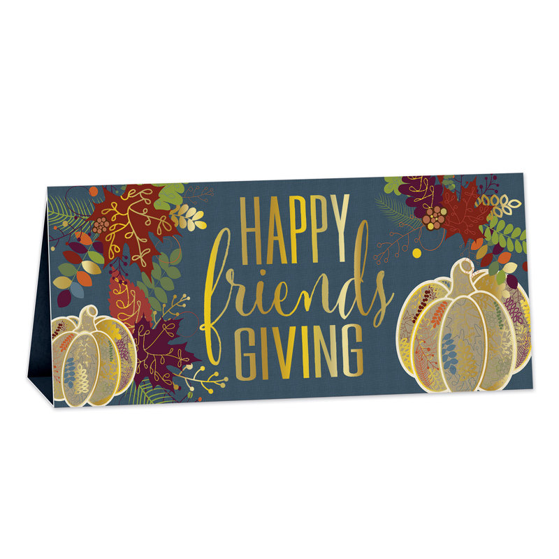 Centre de table 3-D Happy Friendsgiving