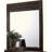 Mahogany Finish Mirror