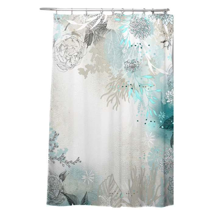 Higginbotham Floral Shower Curtain