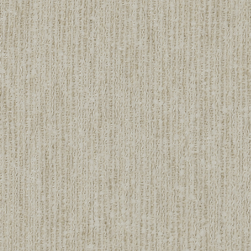 Fauteuil demi-tonneau en chenille 29,25 po Ransom, Chenille blanche