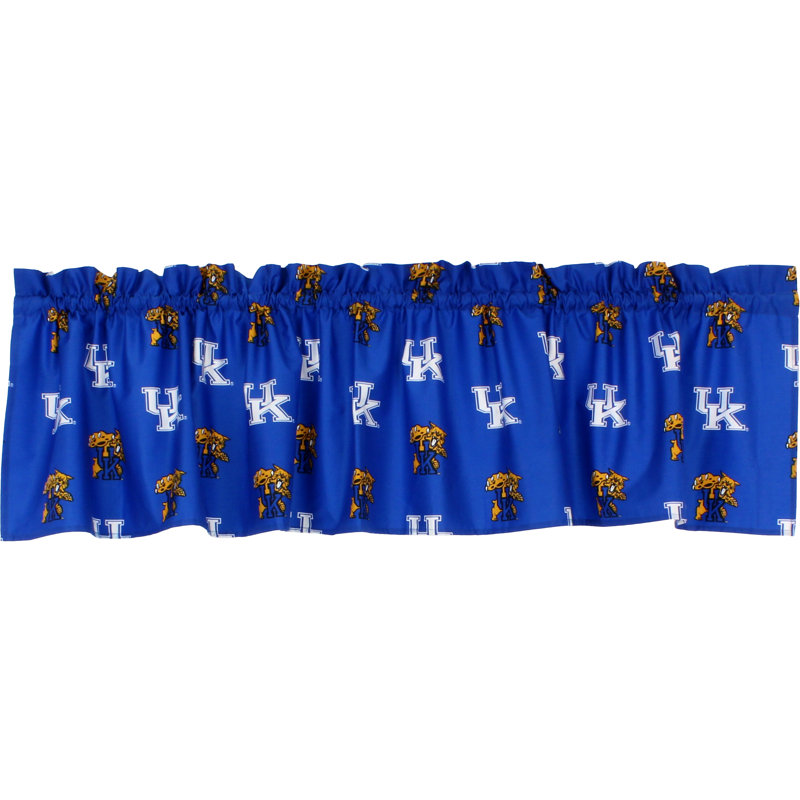 NCAA Tailored Window Valance