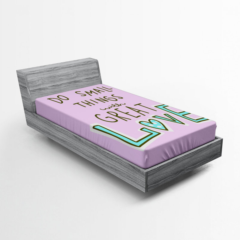 Microfiber Fitted Sheet, Twin Fitted Sheet