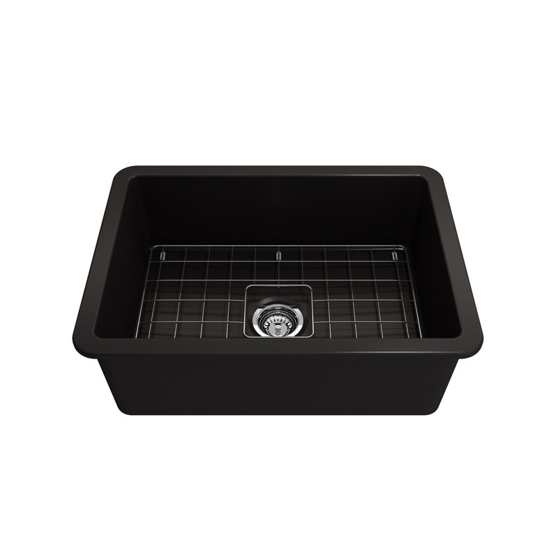 26.75'' L Kitchen Sink, Matte Black