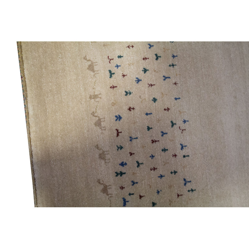 Hand-Knotted High-Quality Gold Area Rug