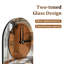Cloteal Glass Wall Clock