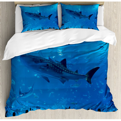 Shark Modern & Contemporary Duvet Cover