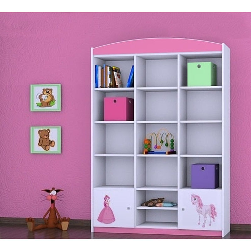Conor 183cm H X 132cm W Kids Cube, Pink