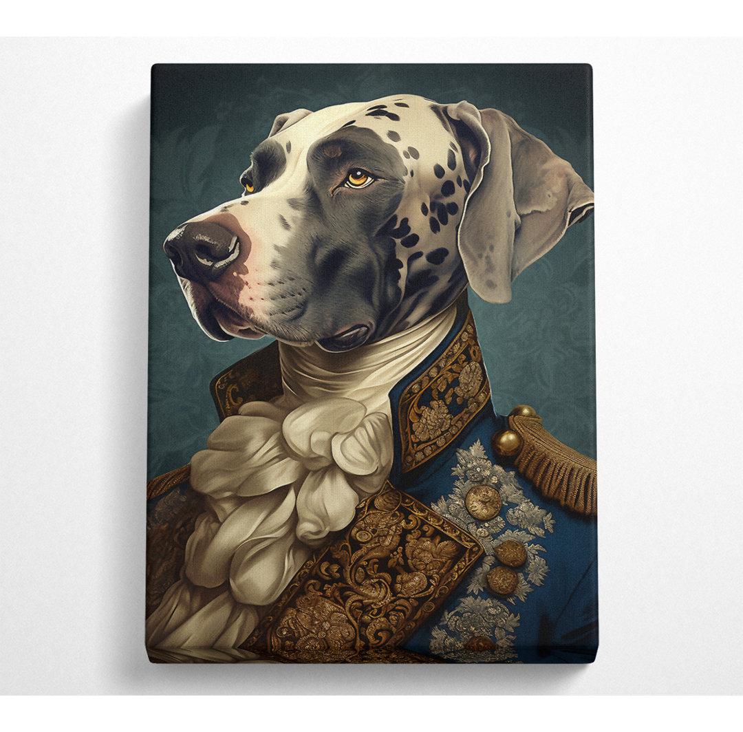 Dogge Renaissance - Kunstdrucke auf Leinwand - Wrapped Canvas