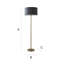 Daryanna 148cm Traditional Floor Lamp-83242888-83242869-83242870