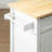 Kitchen Island Cart, Rolling Kitchen Island With Storage, Solid Wood Top, Drawer